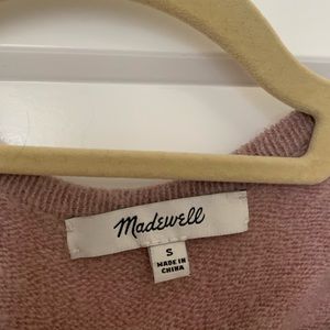 Madewell pink cardigan